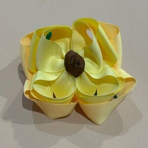 Sunflower Hair Bow